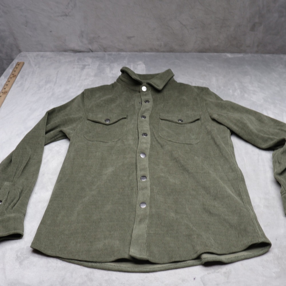 Spyder Olive Corduroy Button-Up Shirt